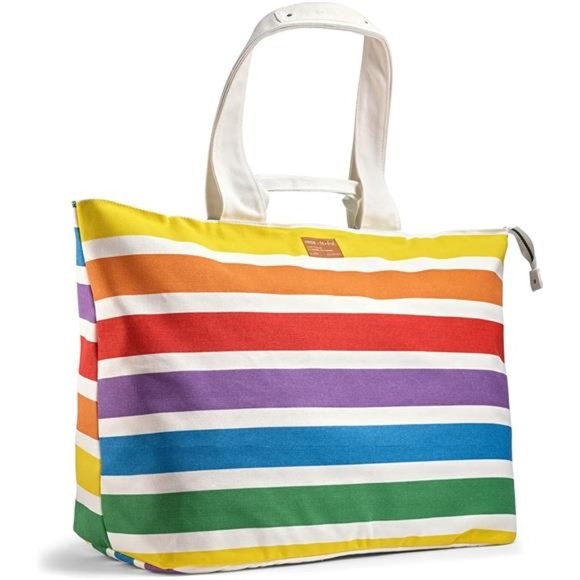 Weekender Bags for women Colorful Stripe
